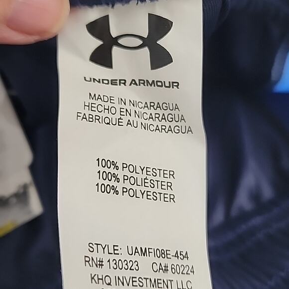 Under Armour Boys Size 7 Athletic Shorts, NWT - Picture 4 of 6